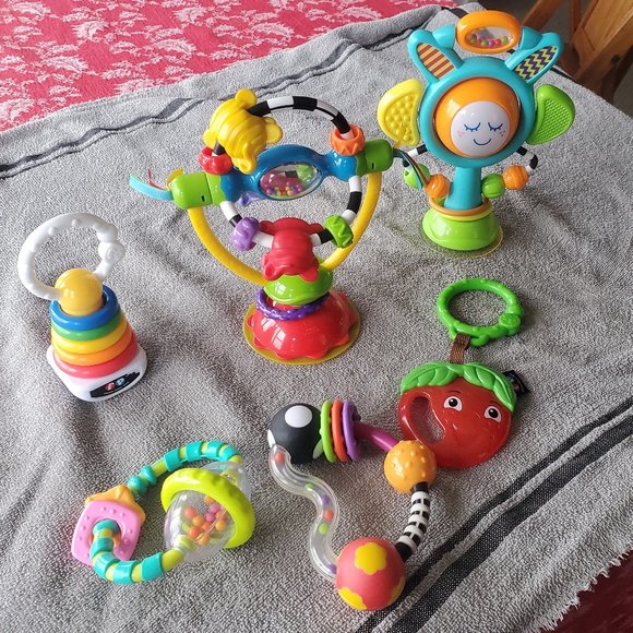 Fischer Price, Sassy Toys Baby Rattle Lot Poshmark